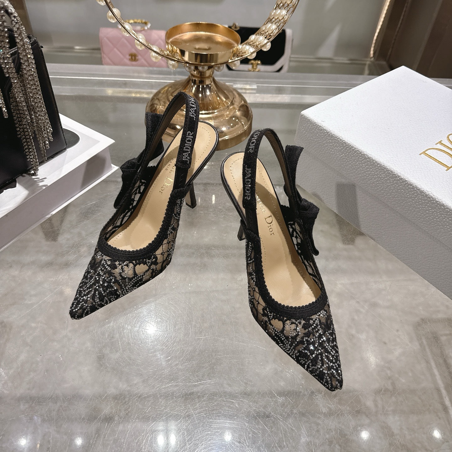 디올 신상 스틸레토 힐 샌들