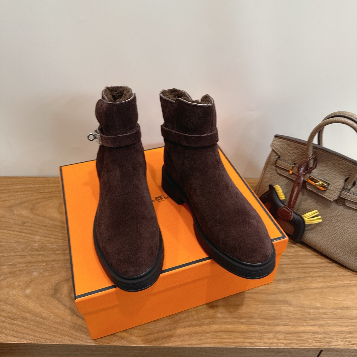 에르메스 Kelly 클래식 앵클부츠