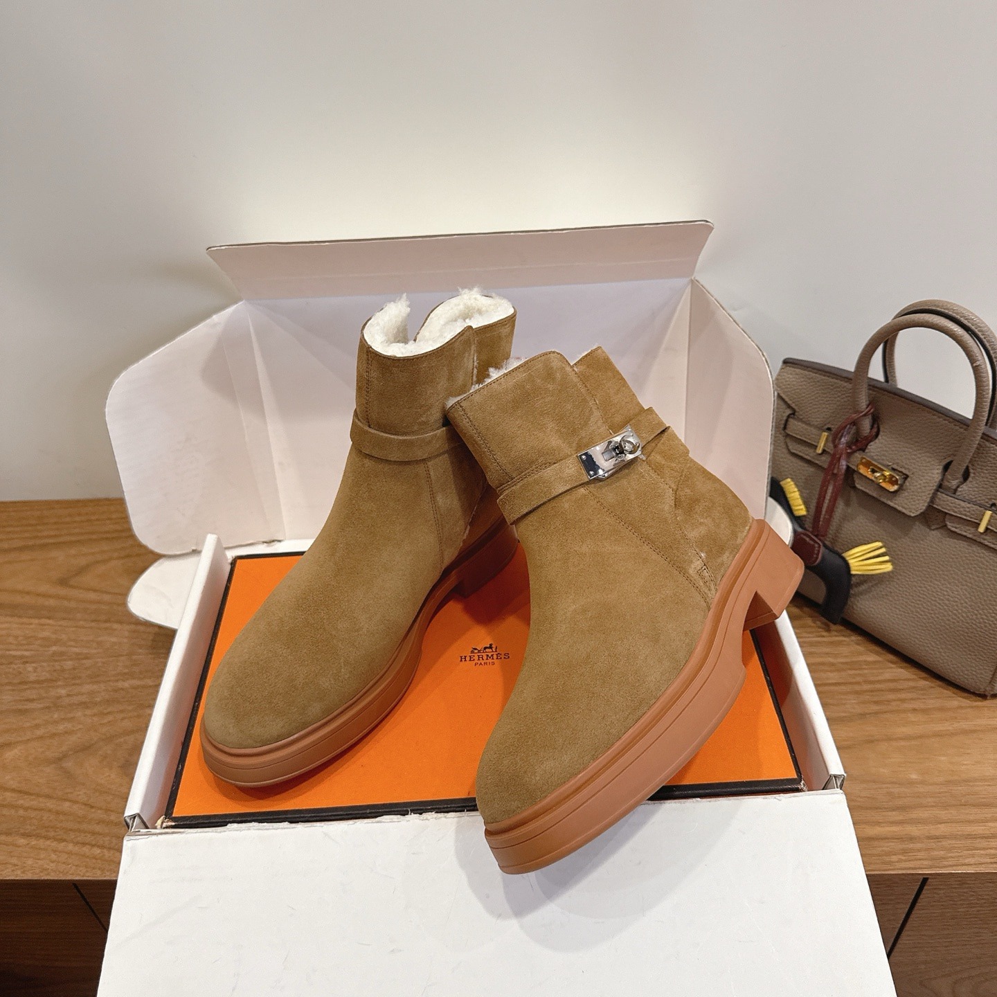 에르메스 Kelly 클래식 앵클부츠