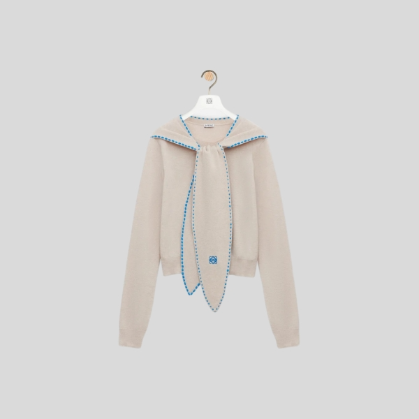 로에베 스카프 스웨터