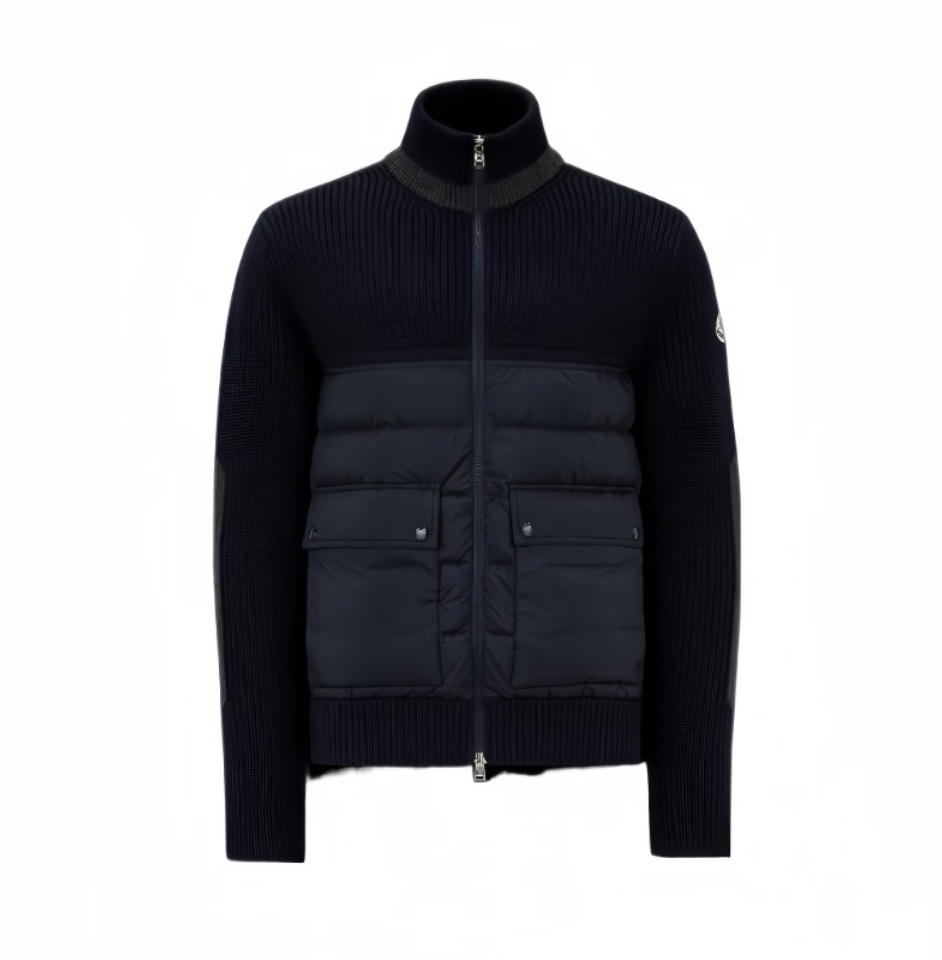 몽클레어 니트 집업 가디건