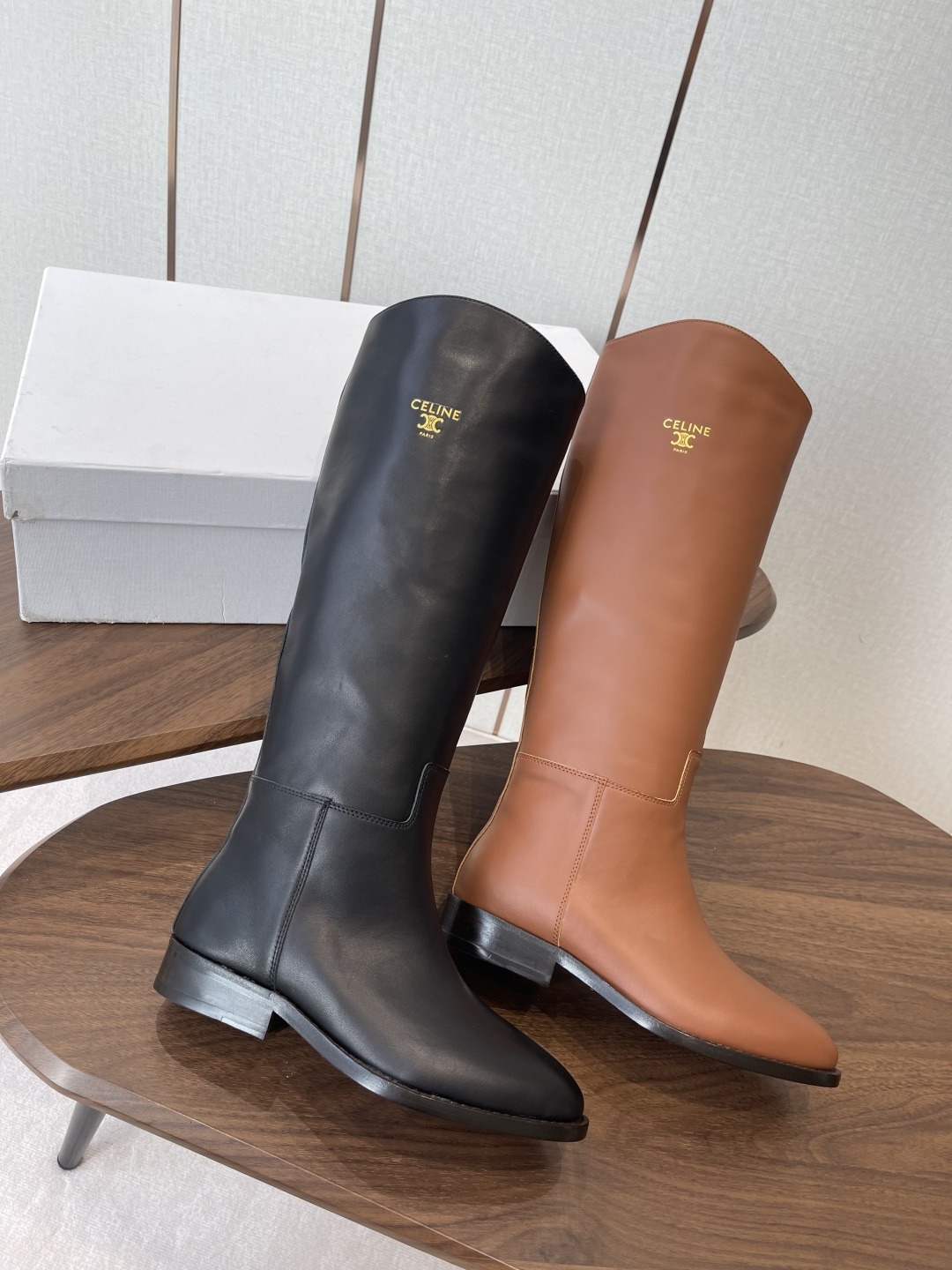 셀린느 25ss 신상 워커 롱부츠