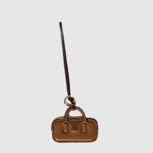 미우미우 아르카디 가죽 트릭 키링