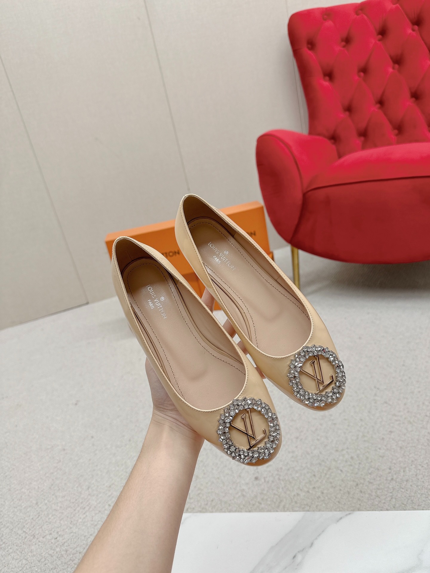 루이비통 클래식 스틸레토 힐