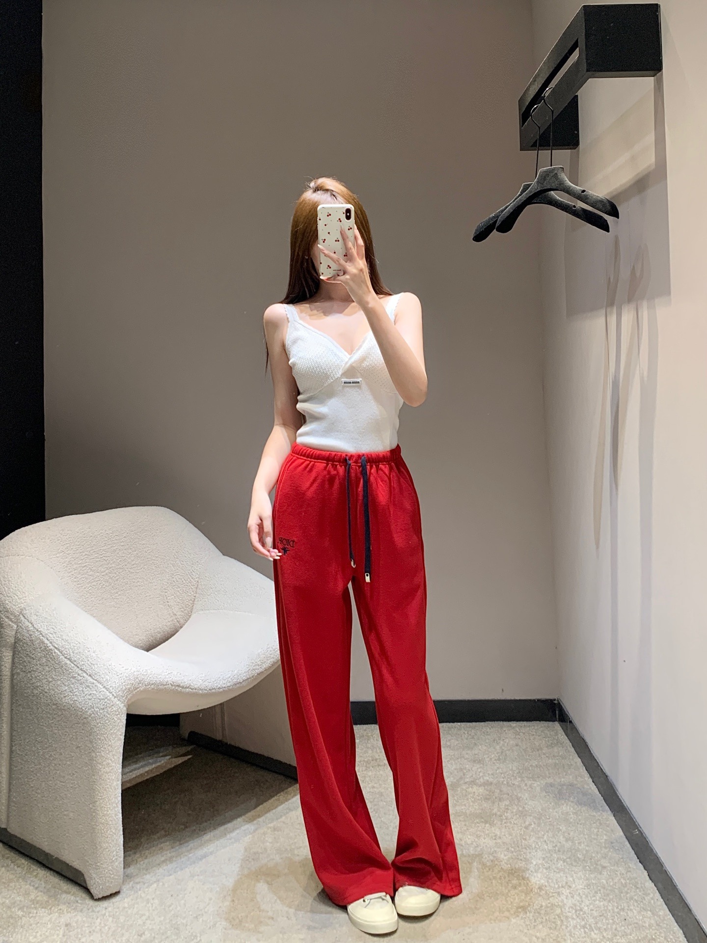 디올 25FW 신상 레터링 캐주얼 팬츠