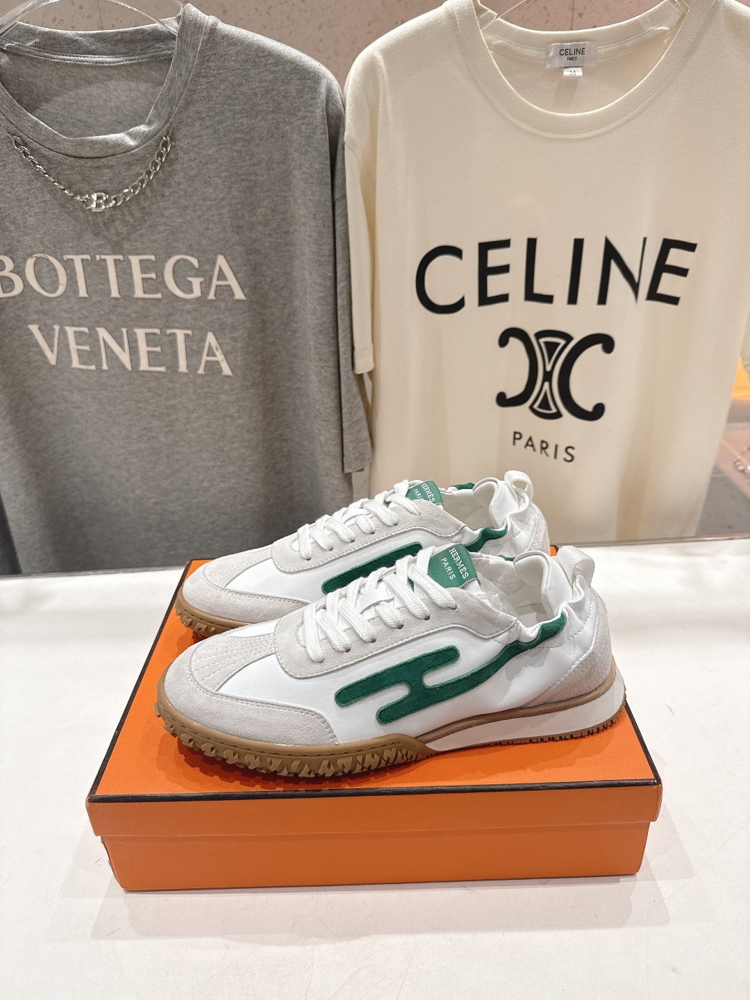 에르메스 2026ss 신상 스트랩 아르간 슈즈