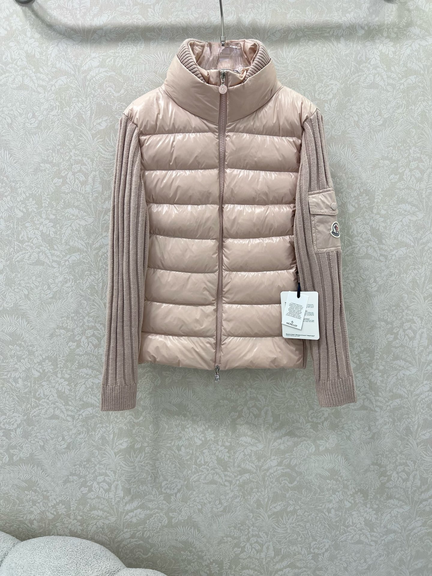 몽클레어 25 신상 트리콧 니트 패딩