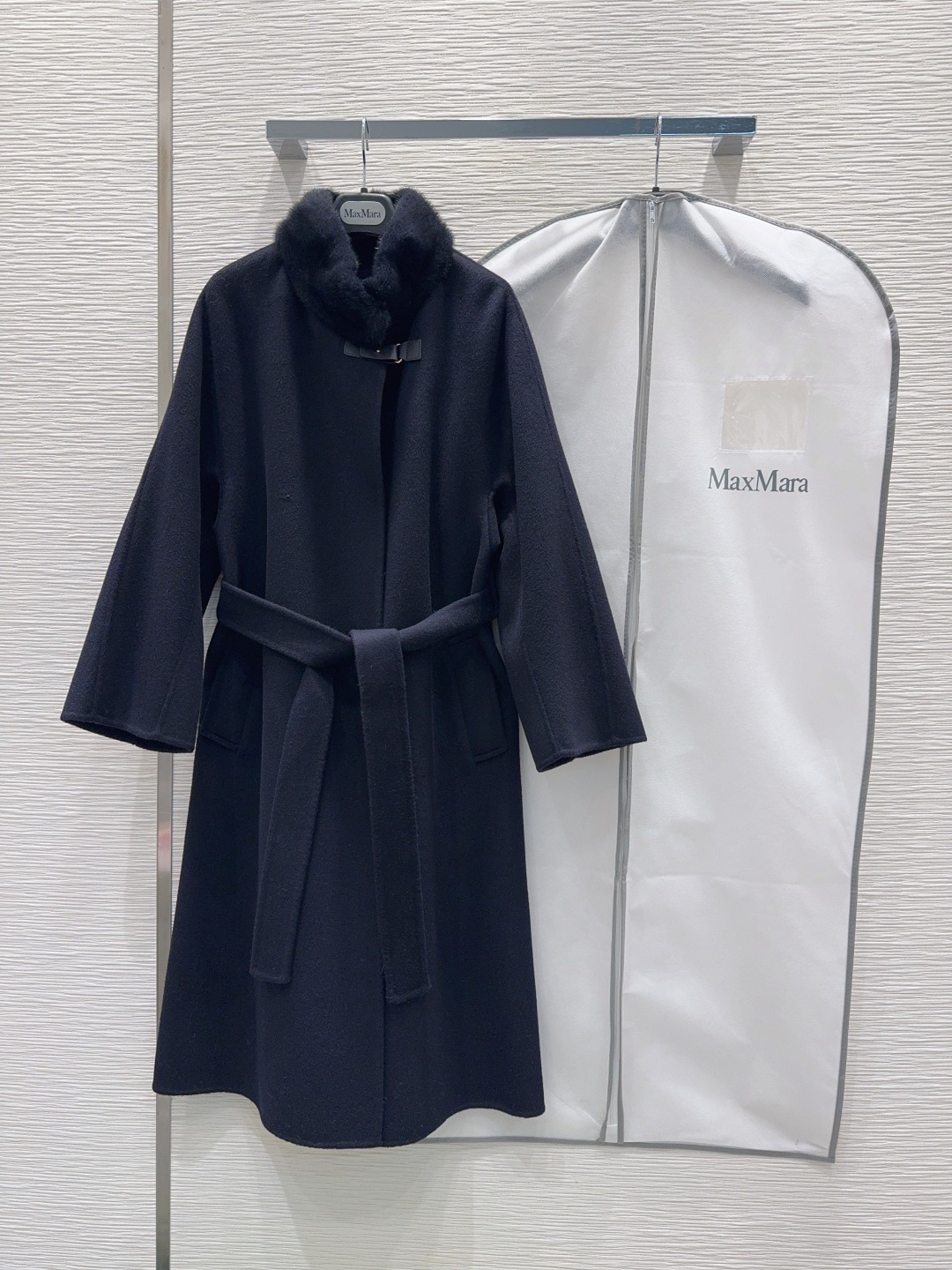 막스마라 양면 캐시미어 코트