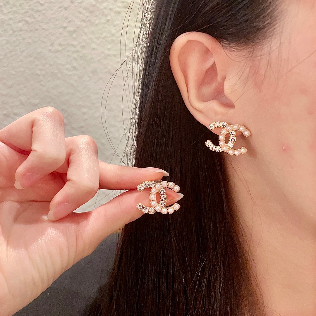 샤넬 중고 더블 C 이어링