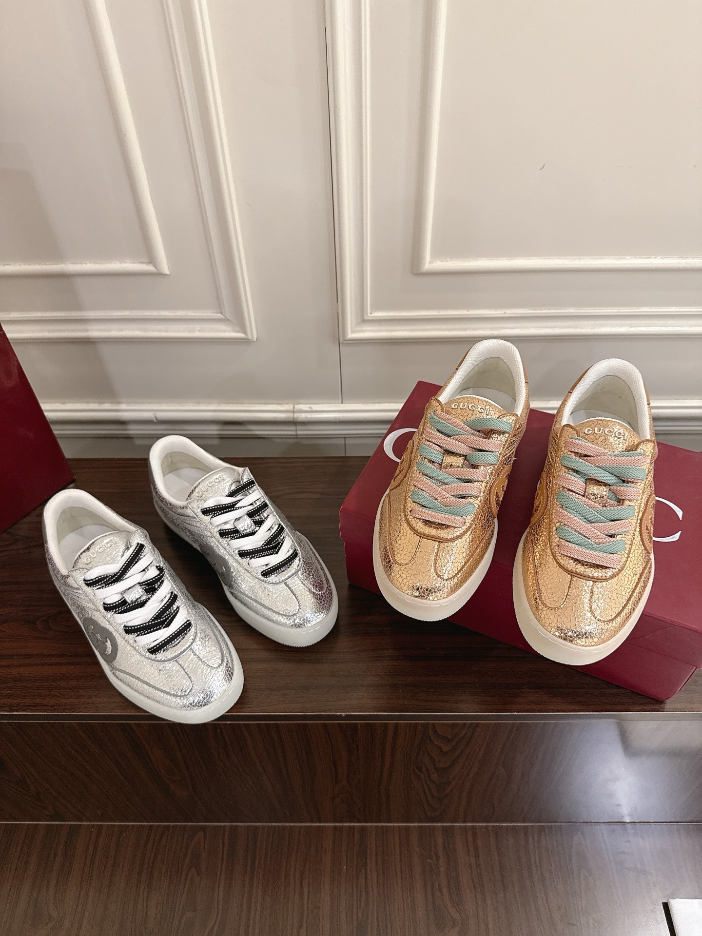 구찌 신상 더블G 스니커즈