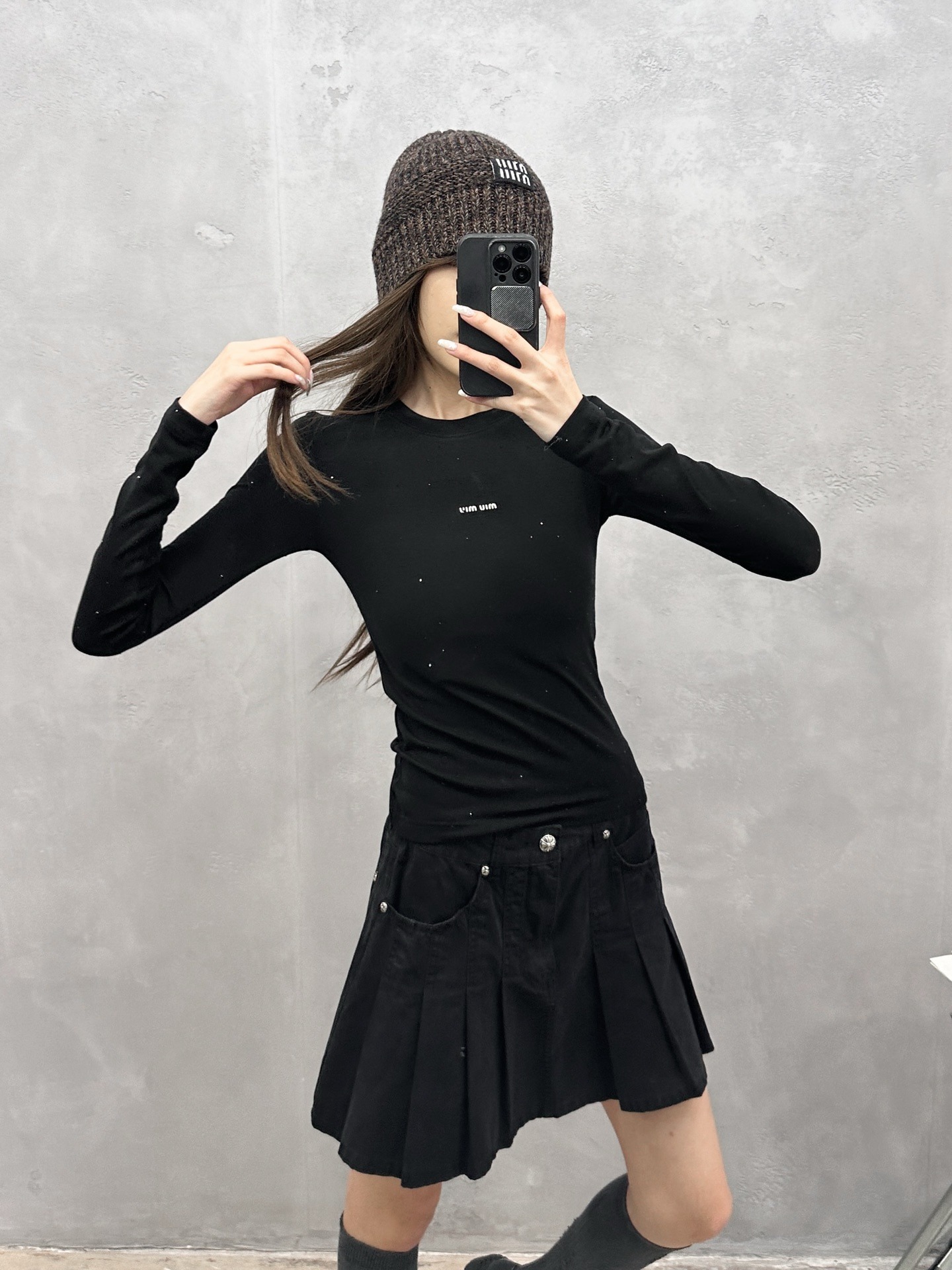 미우미우 신상 긴팔