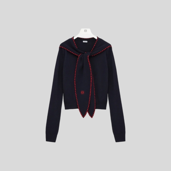 로에베 스카프 스웨터