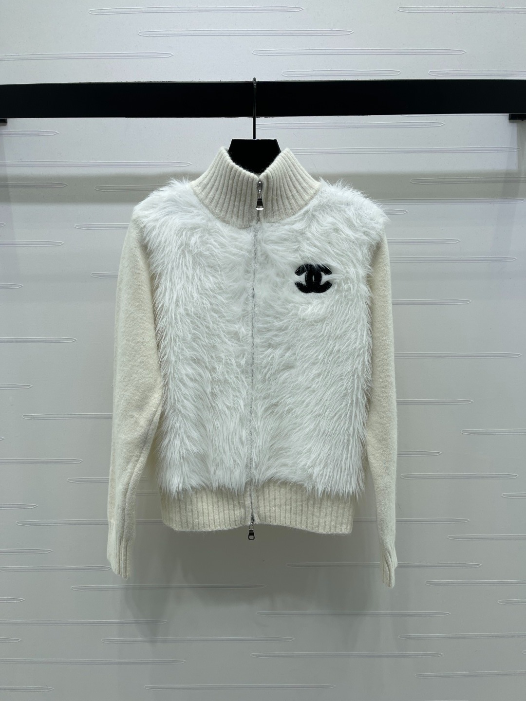 샤넬 25 신상 밍크털 니트 코트