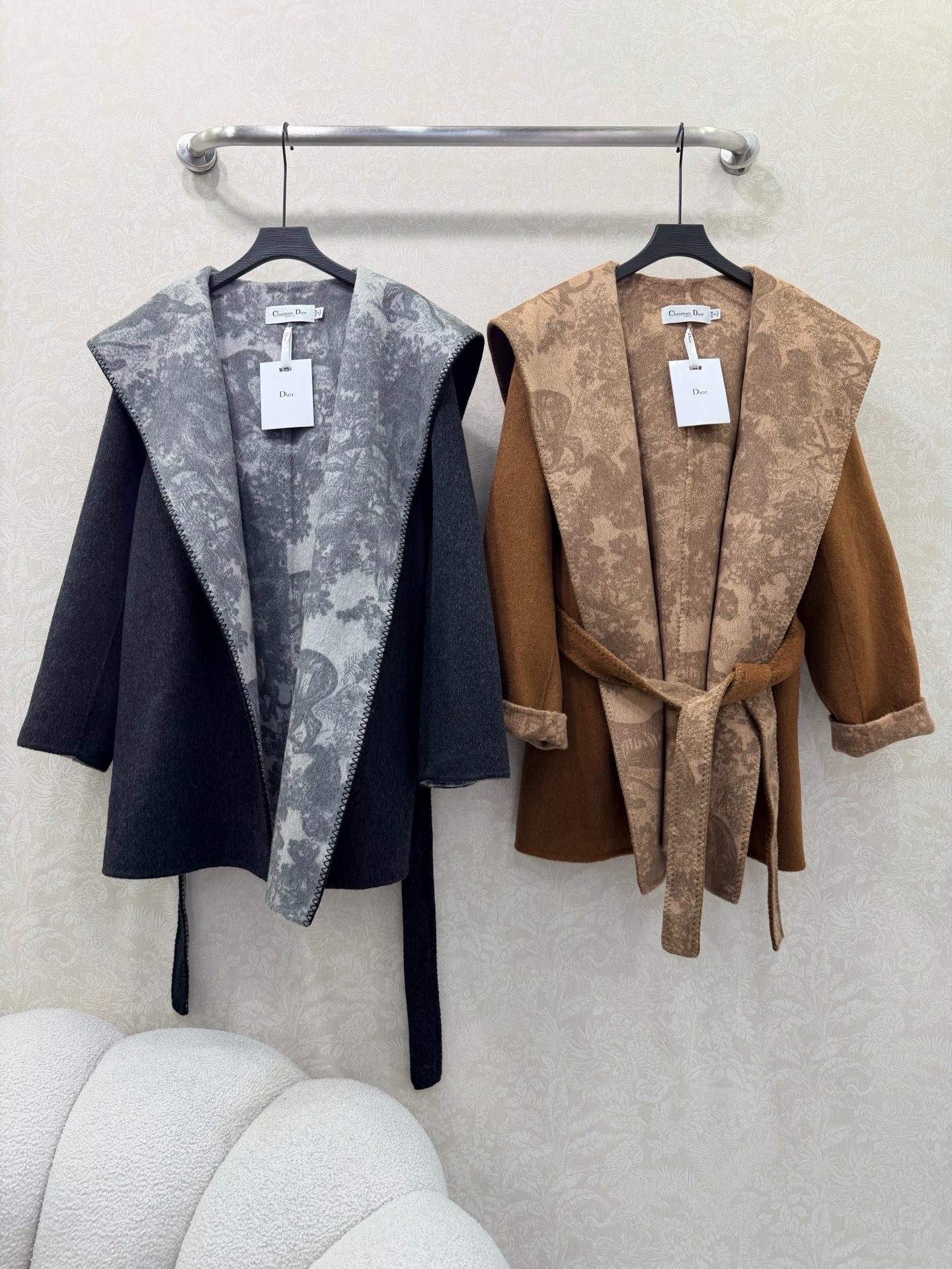 디올 25 신상 프리미엄 캐시미어 코트