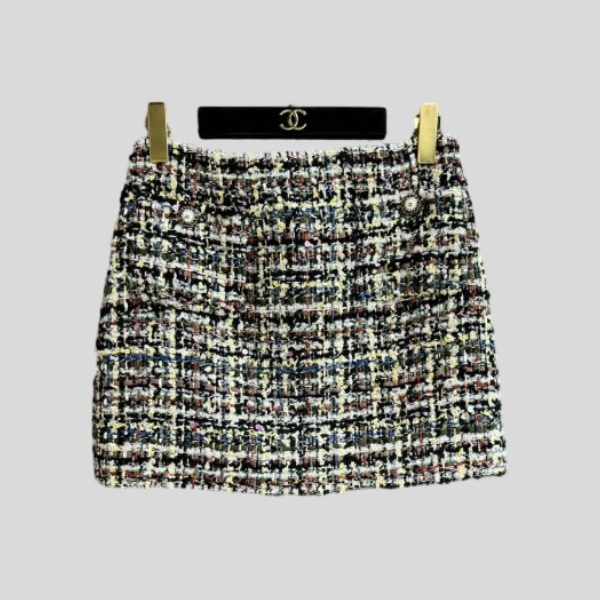 샤넬 더블 포켓 스커트