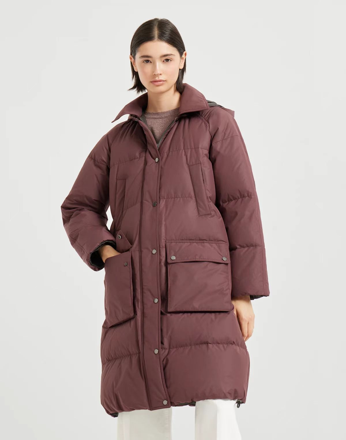 브루넬로쿠치넬리 쿠피넬리 25FW 신상 롱패딩