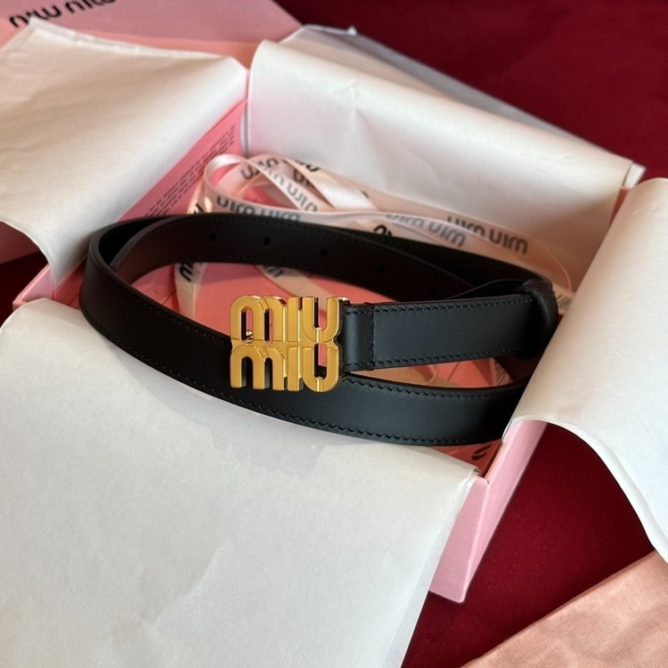 미우미우 가죽벨트 5CC559_2AIX_F0009 [4컬러] [20mm]