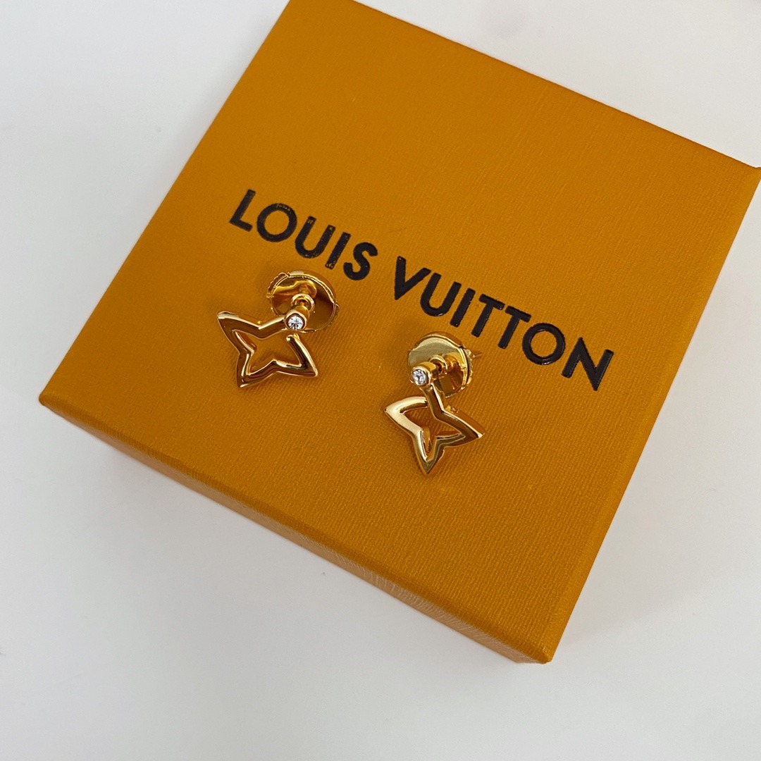 루이비통 플라워 LV 귀걸이 [925은침]