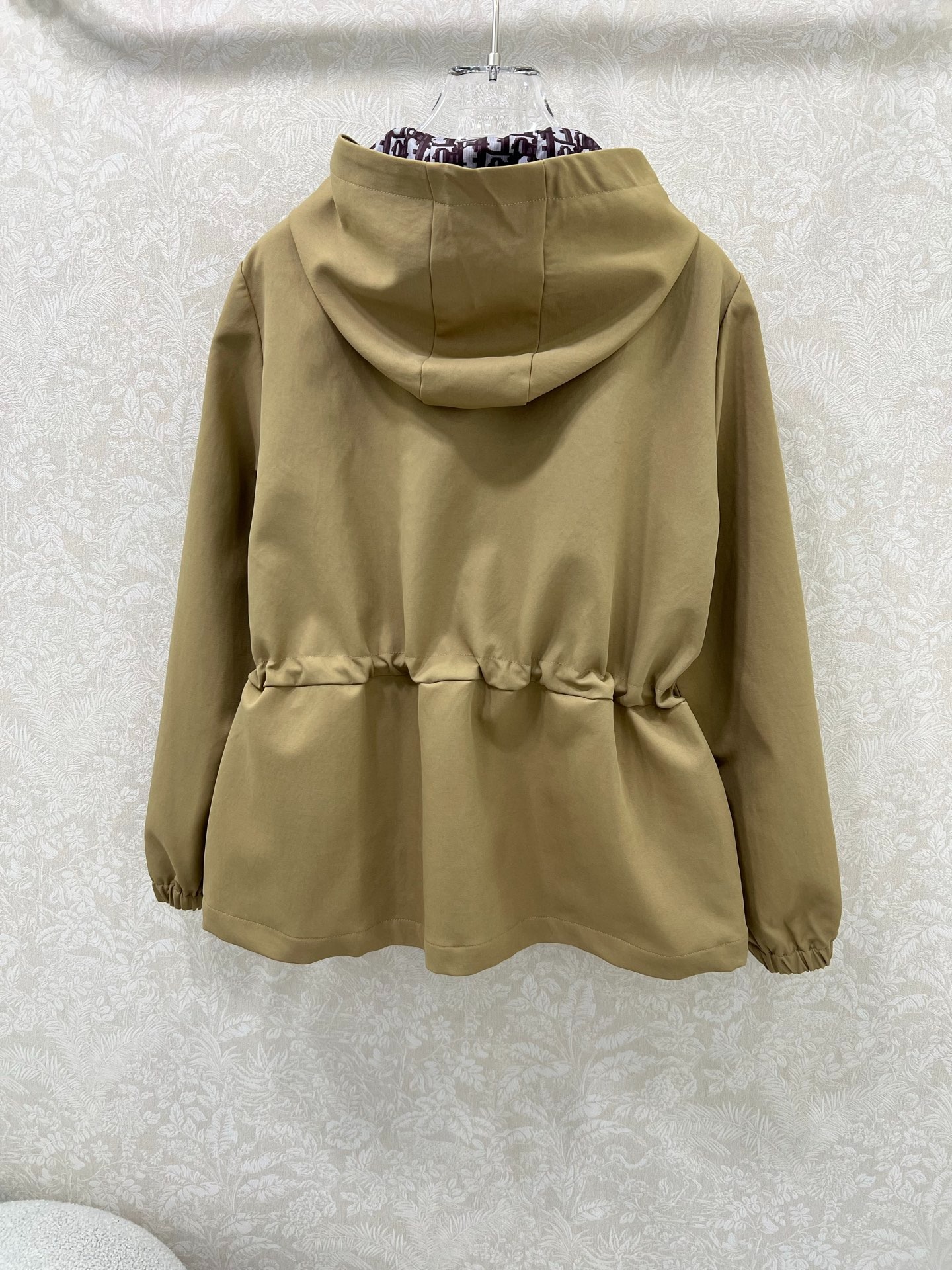 디올 25 신상 후드 스트링 트렌치코트