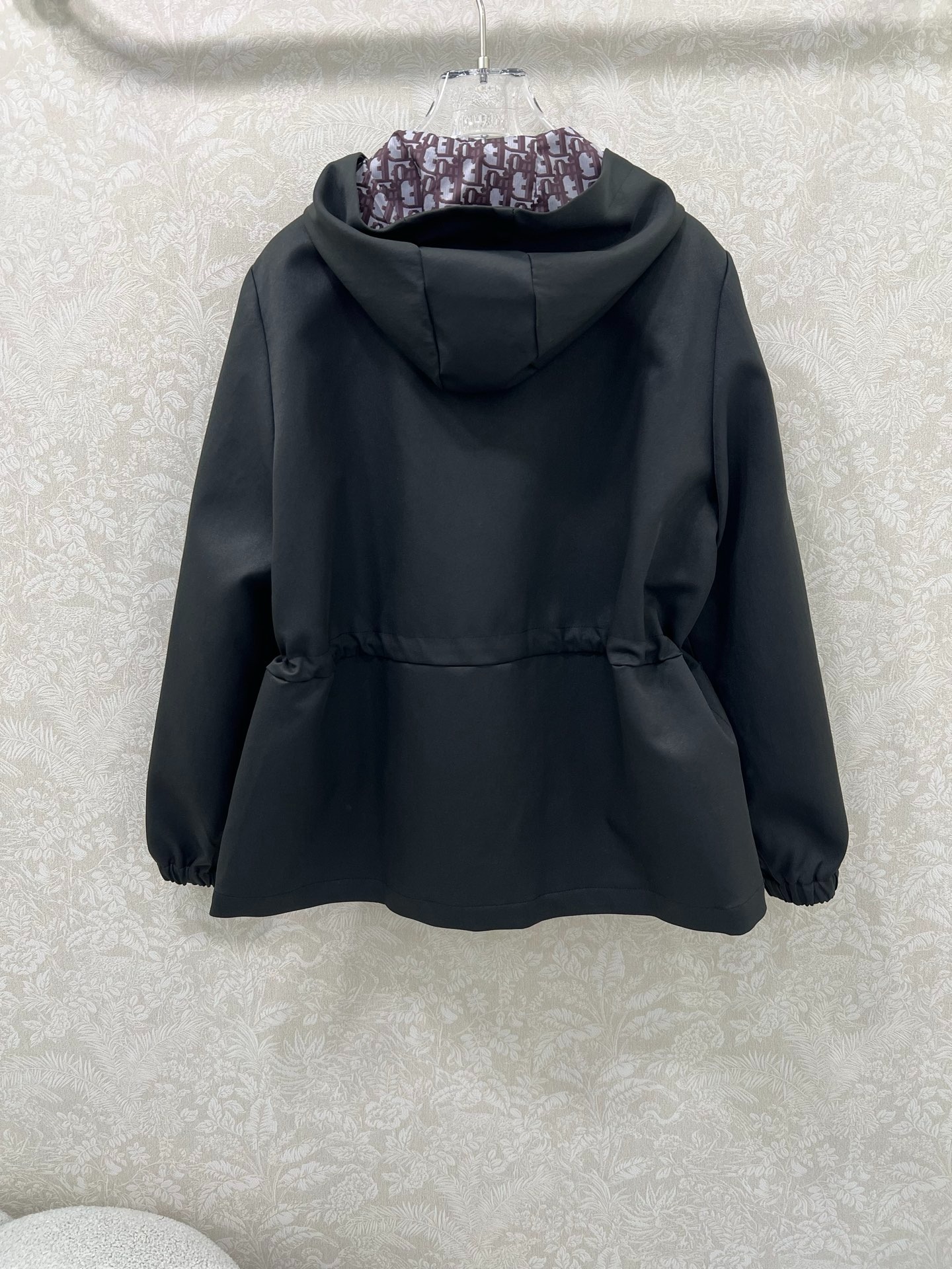 디올 25 신상 후드 스트링 트렌치코트