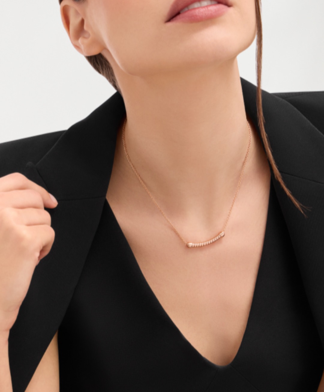 불가리 Tubogas 네크리스