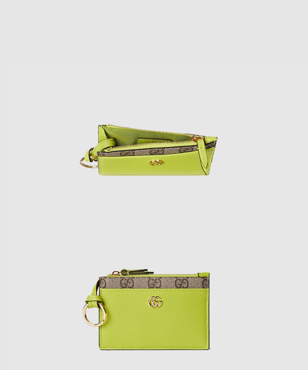 구찌 GG 마몽 지퍼 카드 지갑 837966