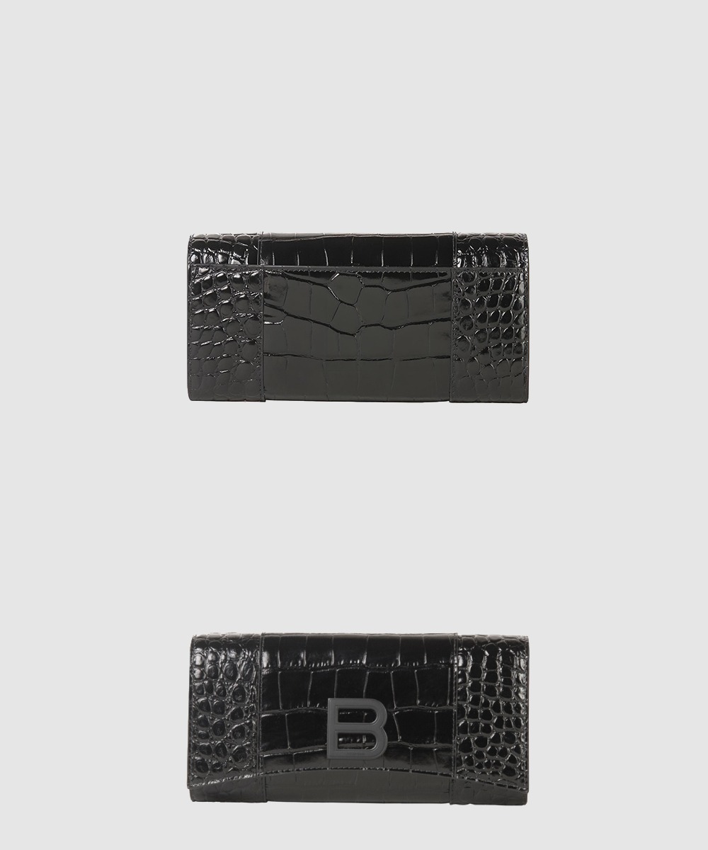 발렌시아가 플랩 지갑 600189