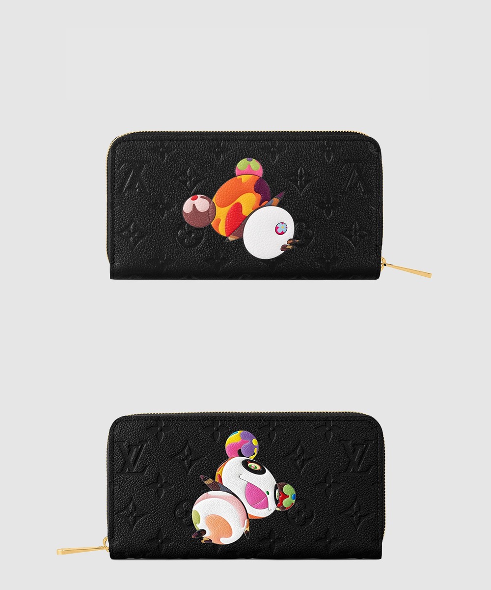 루이비통 LV × TM 지피 지갑 팬더 한정판 M14160