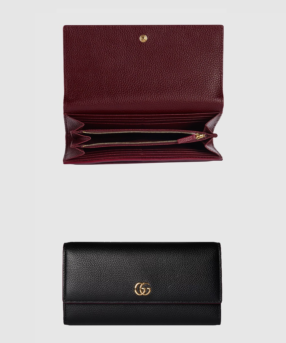 구찌 GG 마몽 바이컬러 장지갑 456116