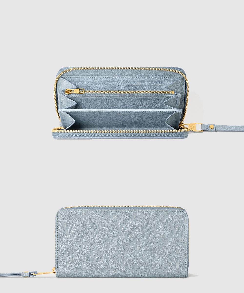 루이비통 모노그램 앙프렝뜨 지퍼 장지갑 M83225