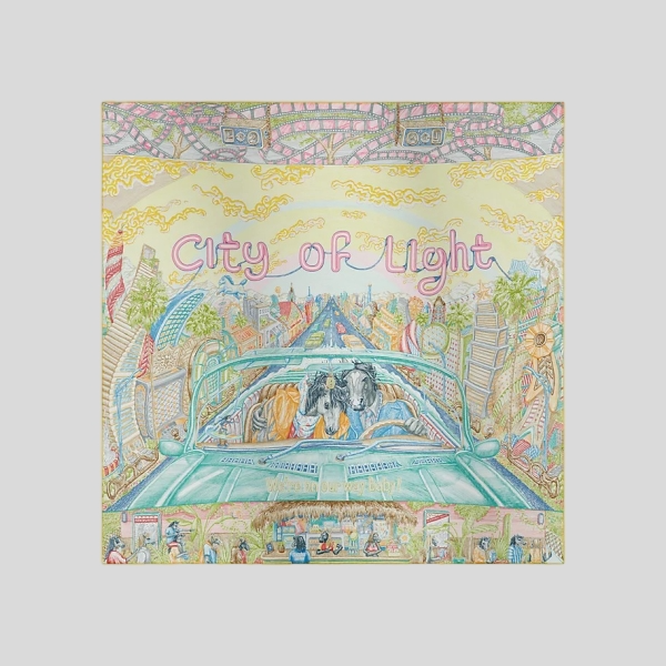 에르메스 시티 오브 라이트 스카프