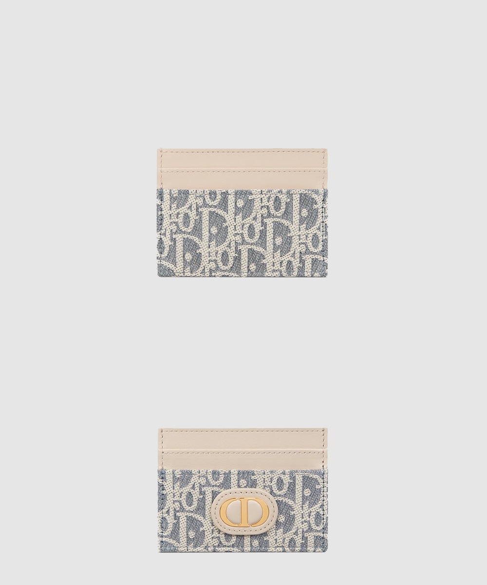 디올 30 Montaigne 몽테인 프리지아 카드 지갑 S2152