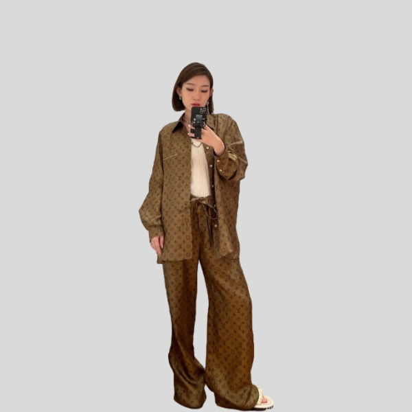 루이비통 모노그램 실크 세트