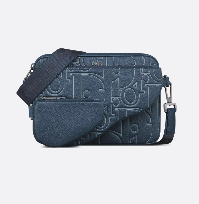 디올 Saddle 트리플 파우치 1ADPO