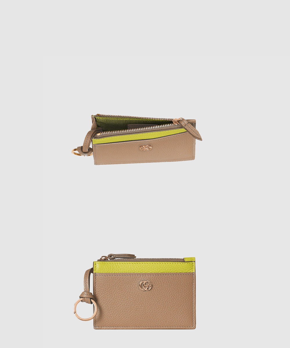 구찌 GG 마몽 지퍼 카드 지갑 837966