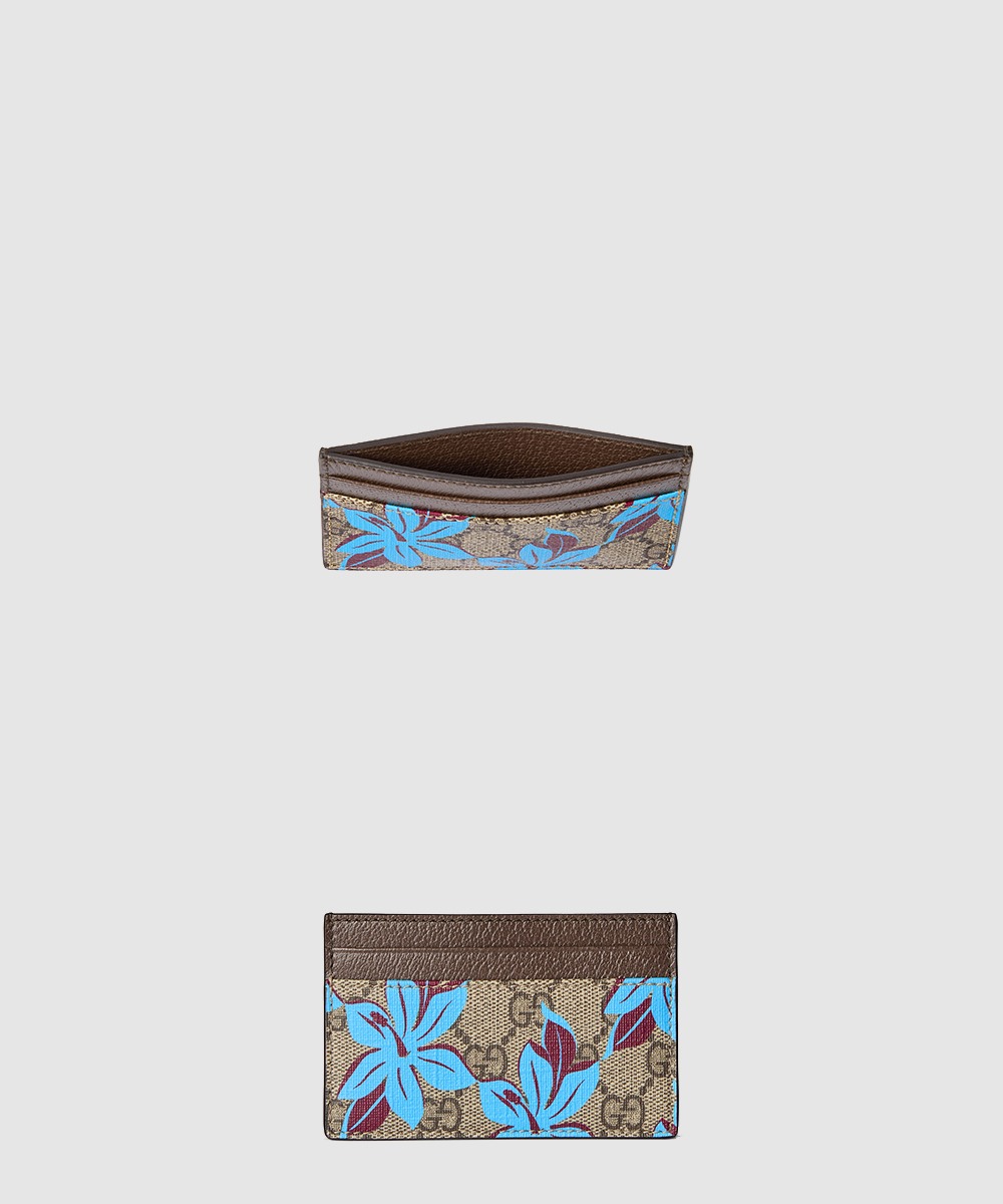 구찌 GG 플라워 카드 지갑 841149