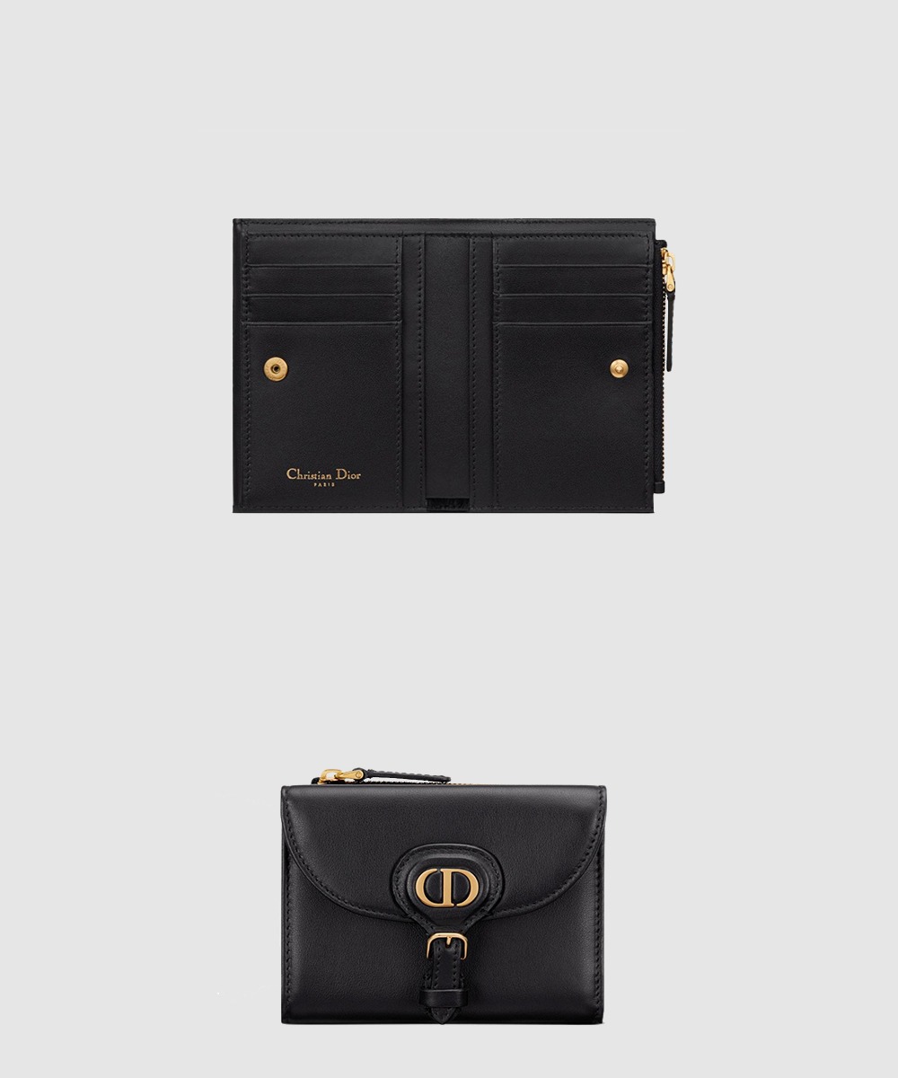 디올 레더 미니 반지갑 S5699