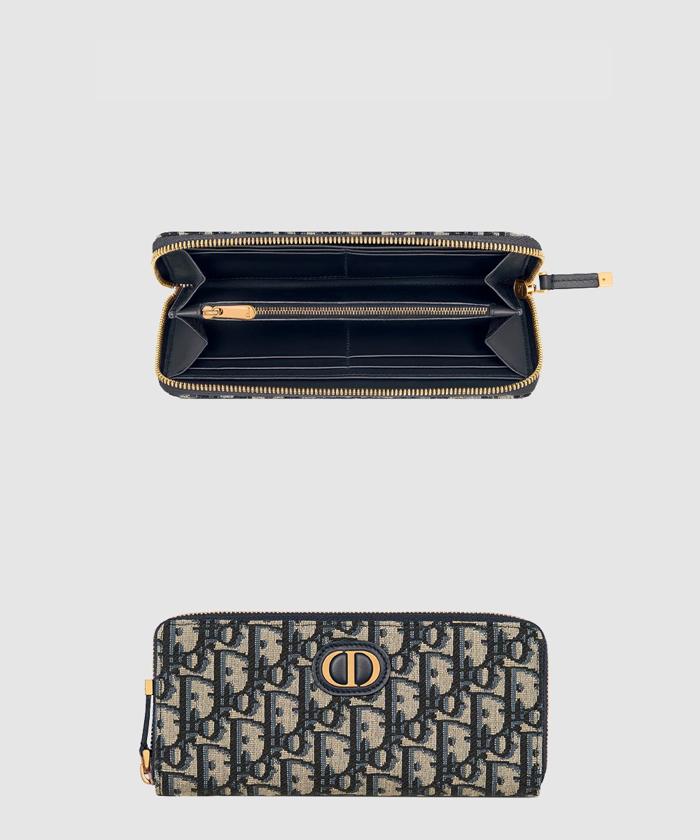 디올 30 Montaigne 몽테인 슬림 지갑 S2189