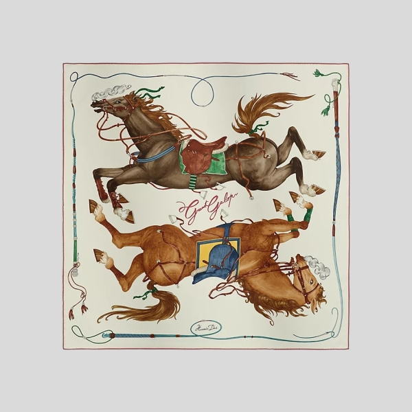 에르메스 Grand Galop 스카프 90