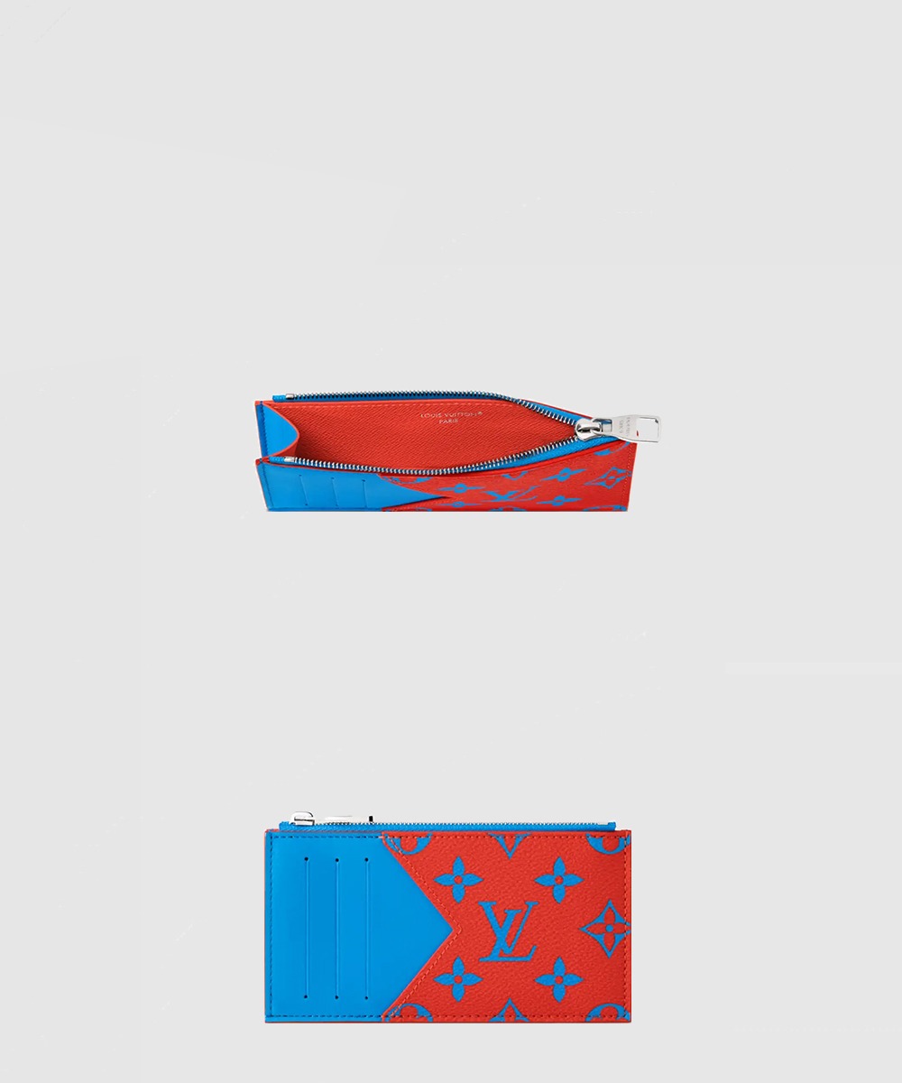 루이비통 모노그램 코인카드홀더 지퍼 카드지갑 M14762