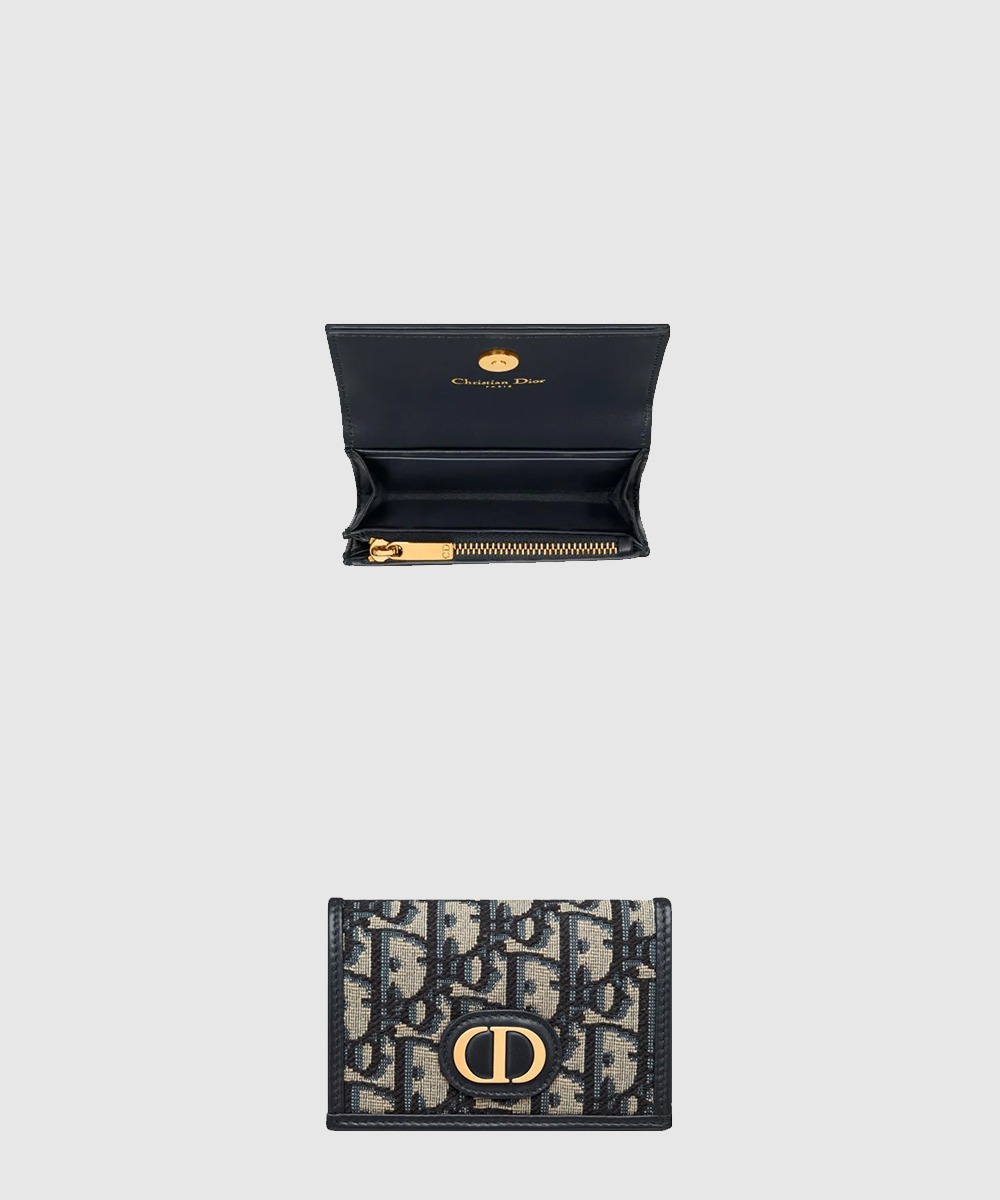 디올 30 Montaigne 형반지갑 S2300