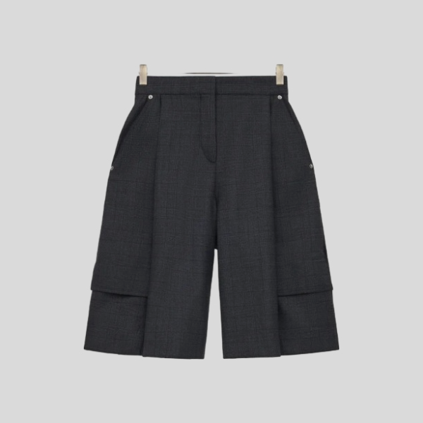 로에베 울 카고 쇼츠