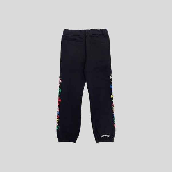 크롬하츠 컬러 크로스 로고 팬츠