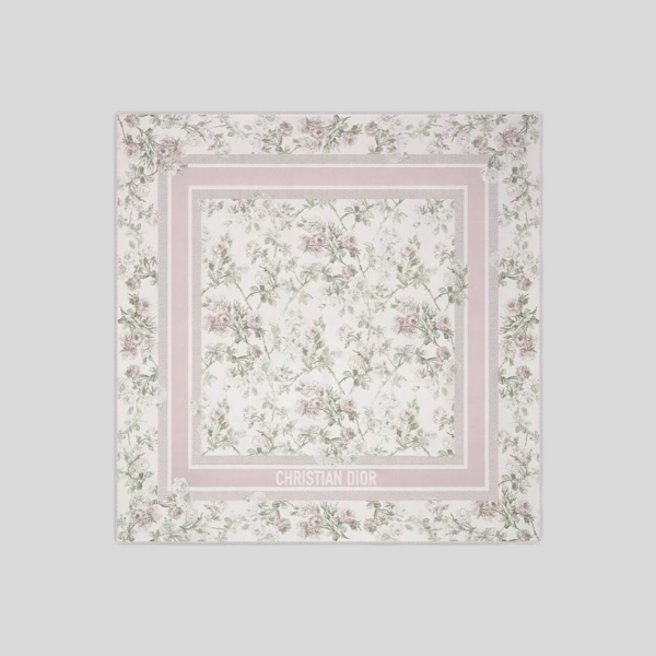 디올 Rosier de Dior 90 스퀘어 스카프
