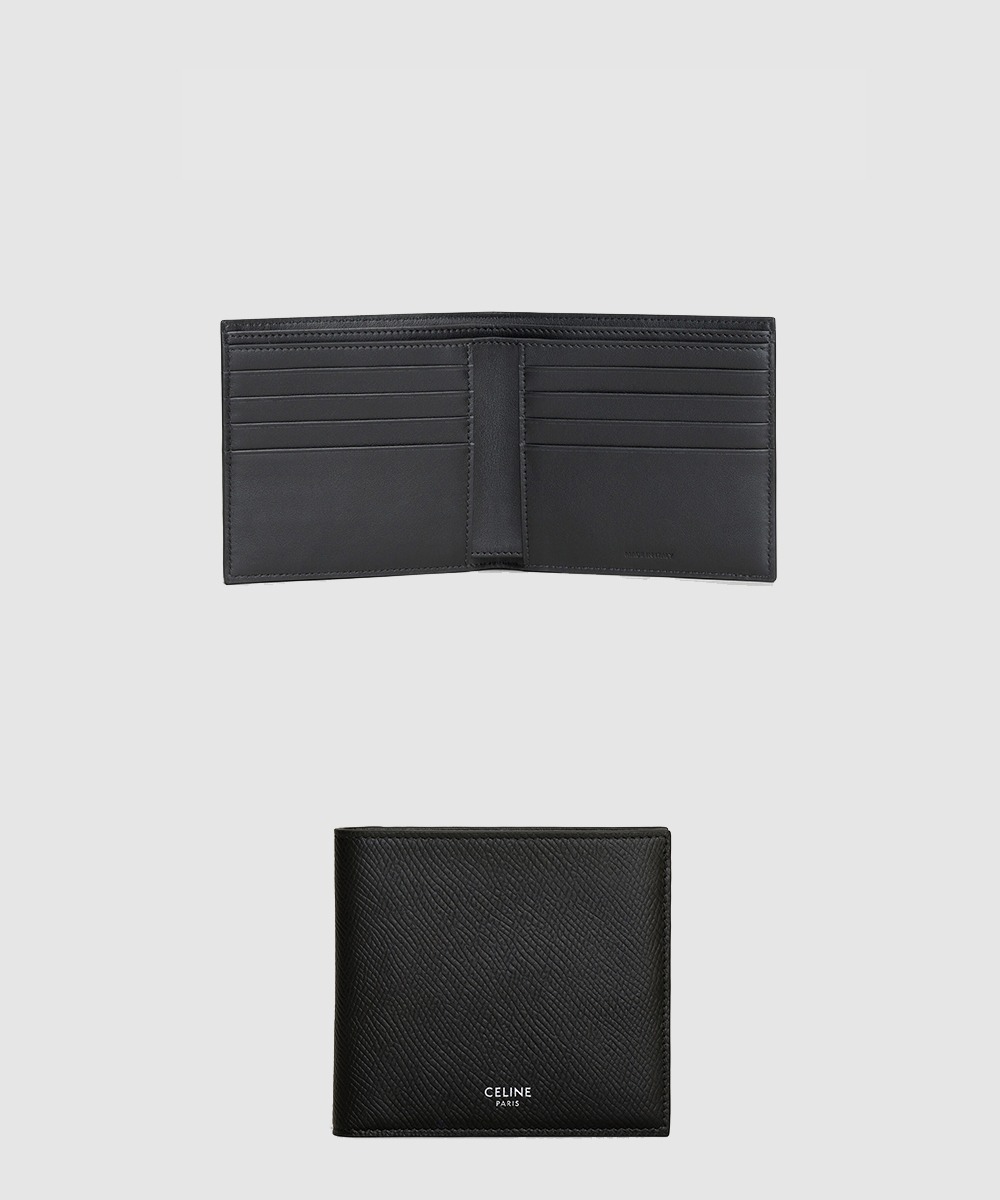셀린느 2단 지갑 그레인 카프스킨 10B653