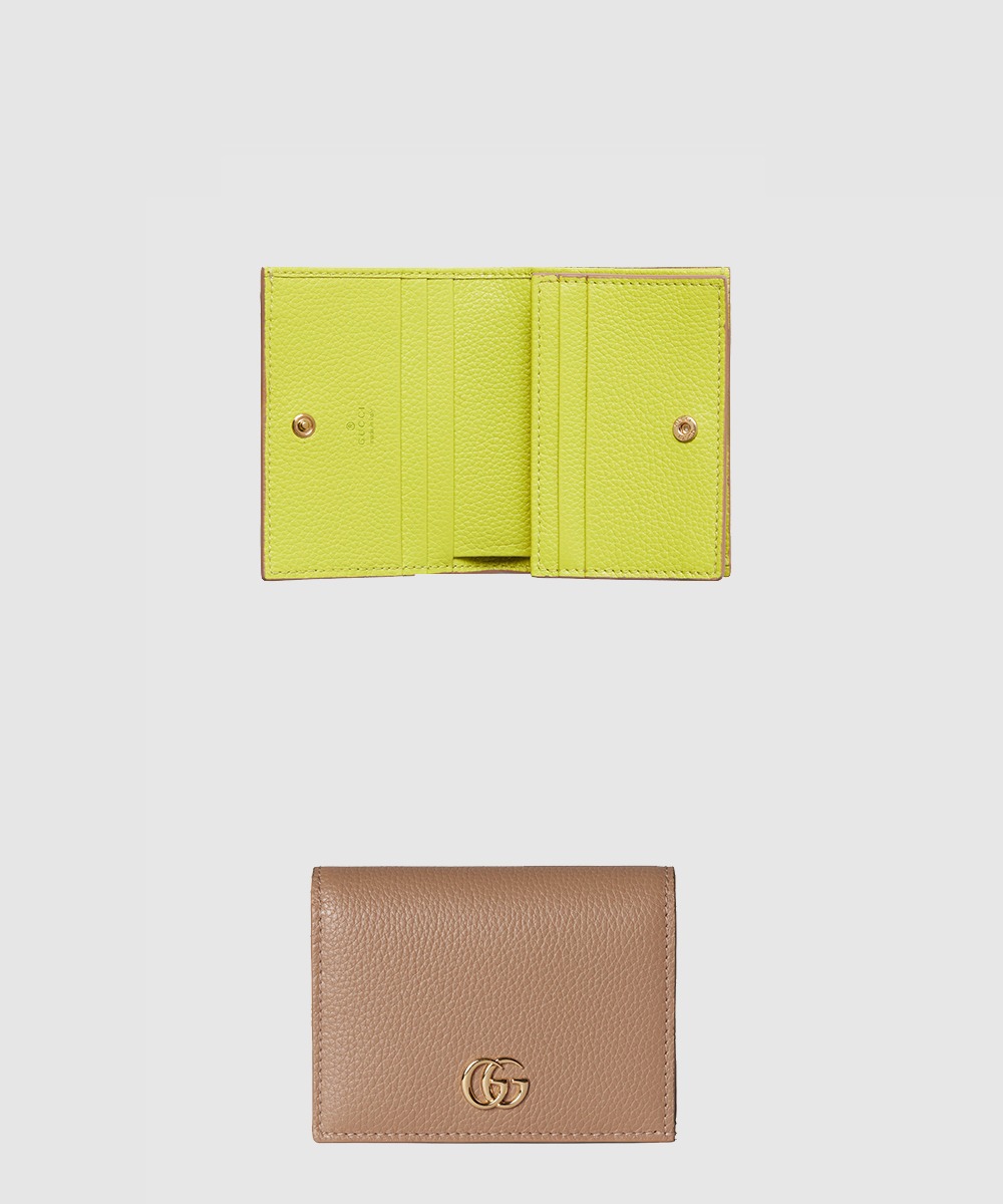 구찌 GG 마몽 바이컬러 스몰 지갑 456126