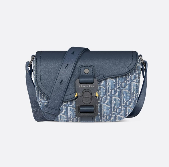 디올 Saddle 미니 플랩 메신저백 2ADCA