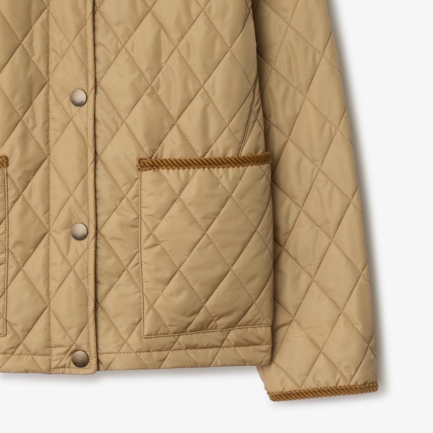 버버리 퀼팅 나일론 자켓